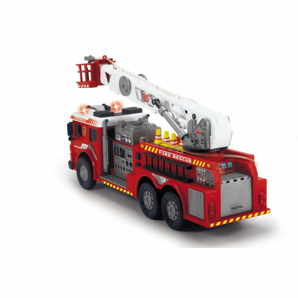 Dickie Toys Fire Brigade, Feuerwehrauto, Feuerwehr Auto, Spielzeug, Feuerwehrlöschzug, 203719015
