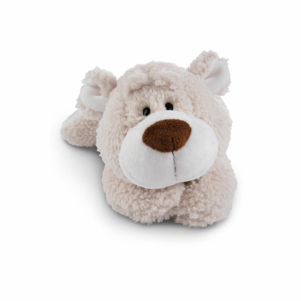 NICI Green Classic Bear Cuddly Toy Bear Bendix Lying, Plush Toy, Stuffed Toy, 20 cm, 49437