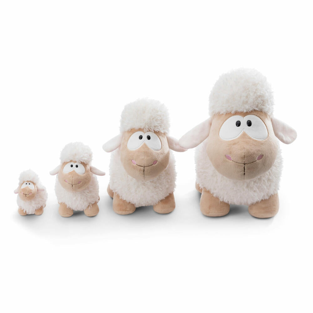 NICI Green Wooly Gang Cuddly Toy Sheep White, Plush Toy, Stuffed Toy, 35 cm, 49678