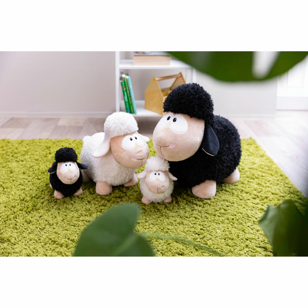 NICI Green Wooly Gang Cuddly Toy Sheep White, Plush Toy, Stuffed Toy, 35 cm, 49678