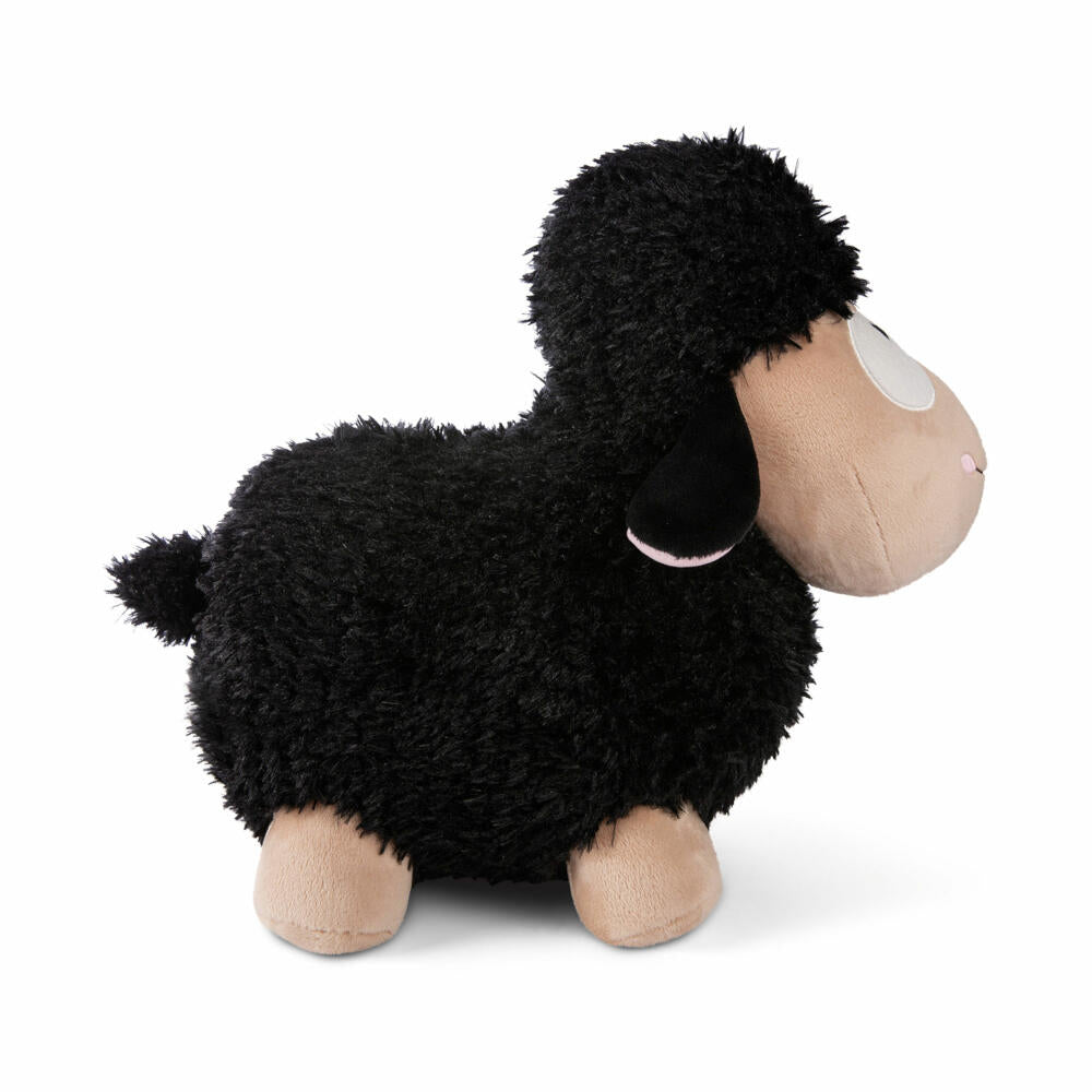 NICI Green Wooly Gang Cuddly Toy Sheep Black, Plush Toy, Stuffed Toy, 45 cm, 49681