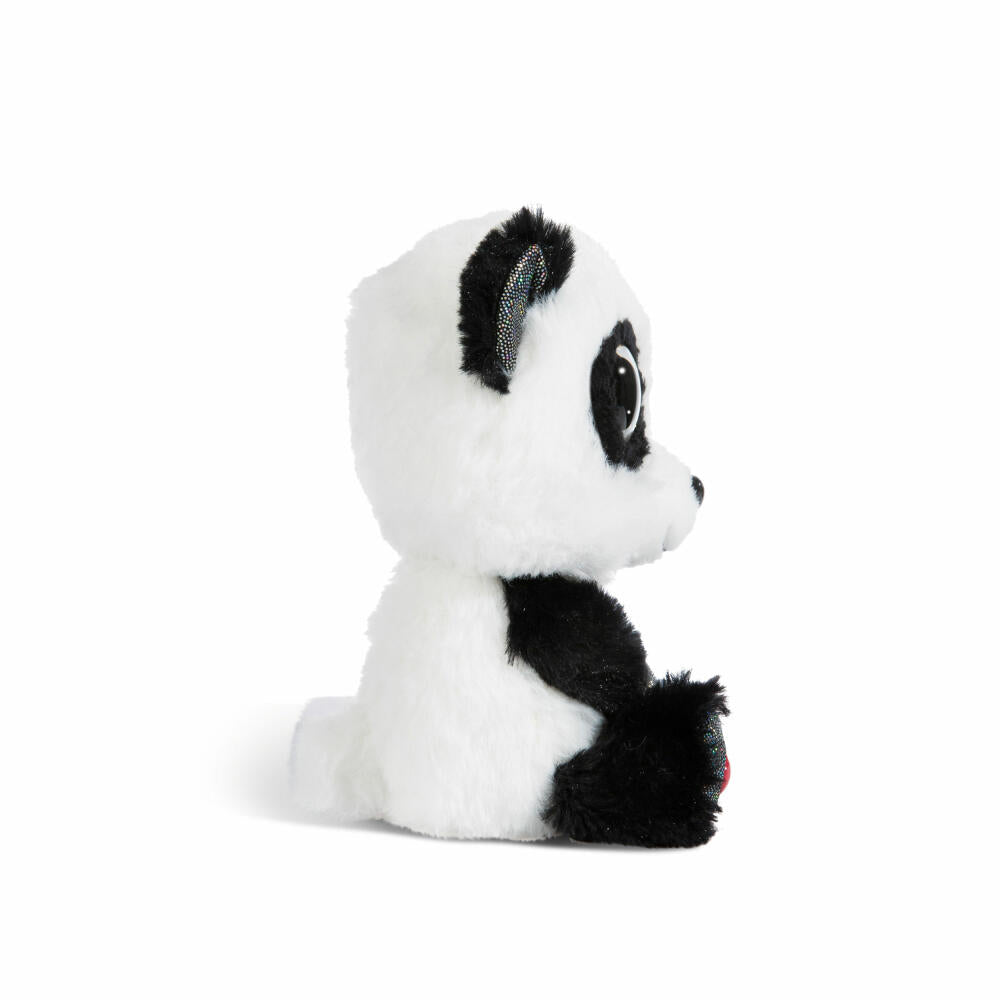 NICI cuddly toy GLUBSCHIS Panda Peppino dangling, plush toy, dangling, stuffed toy, 15 cm, 49294