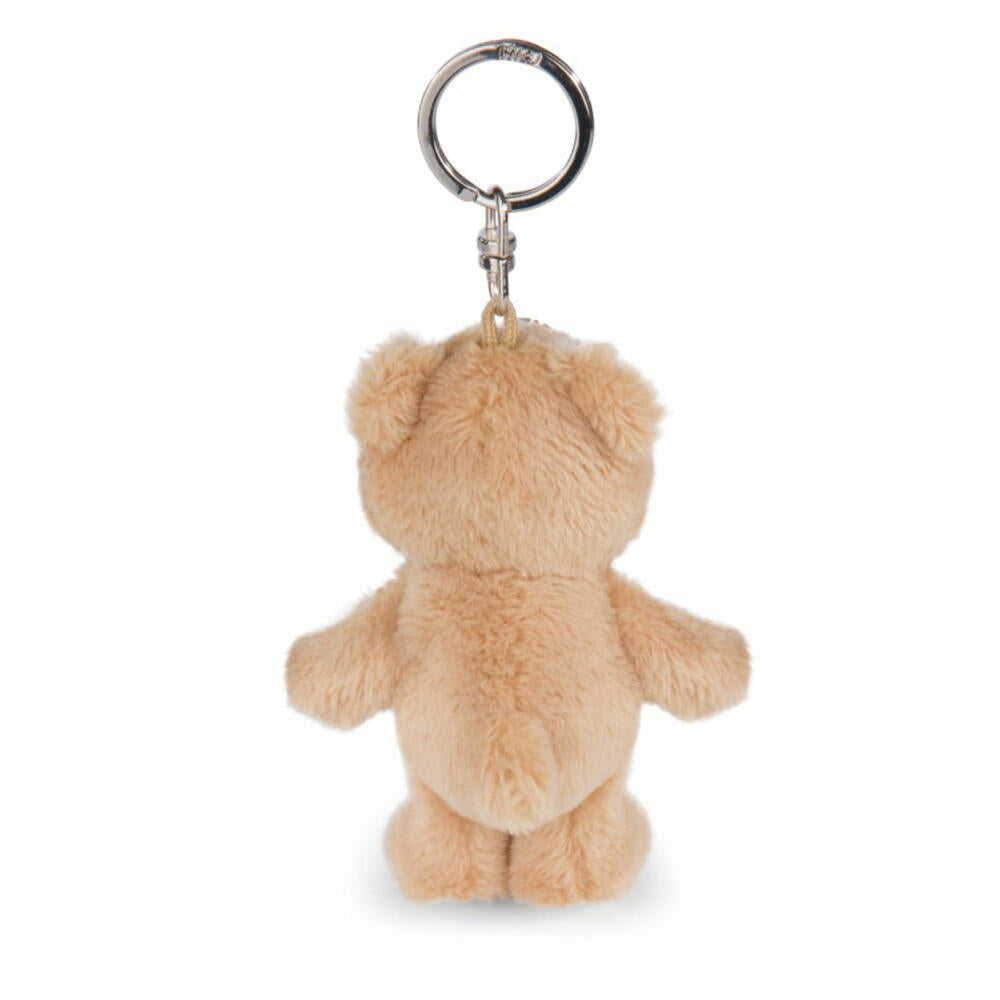 NICI Green Classic Bear Keyring Bear Mielo, Key Pendant, Lucky Charm, 10 cm, 49452