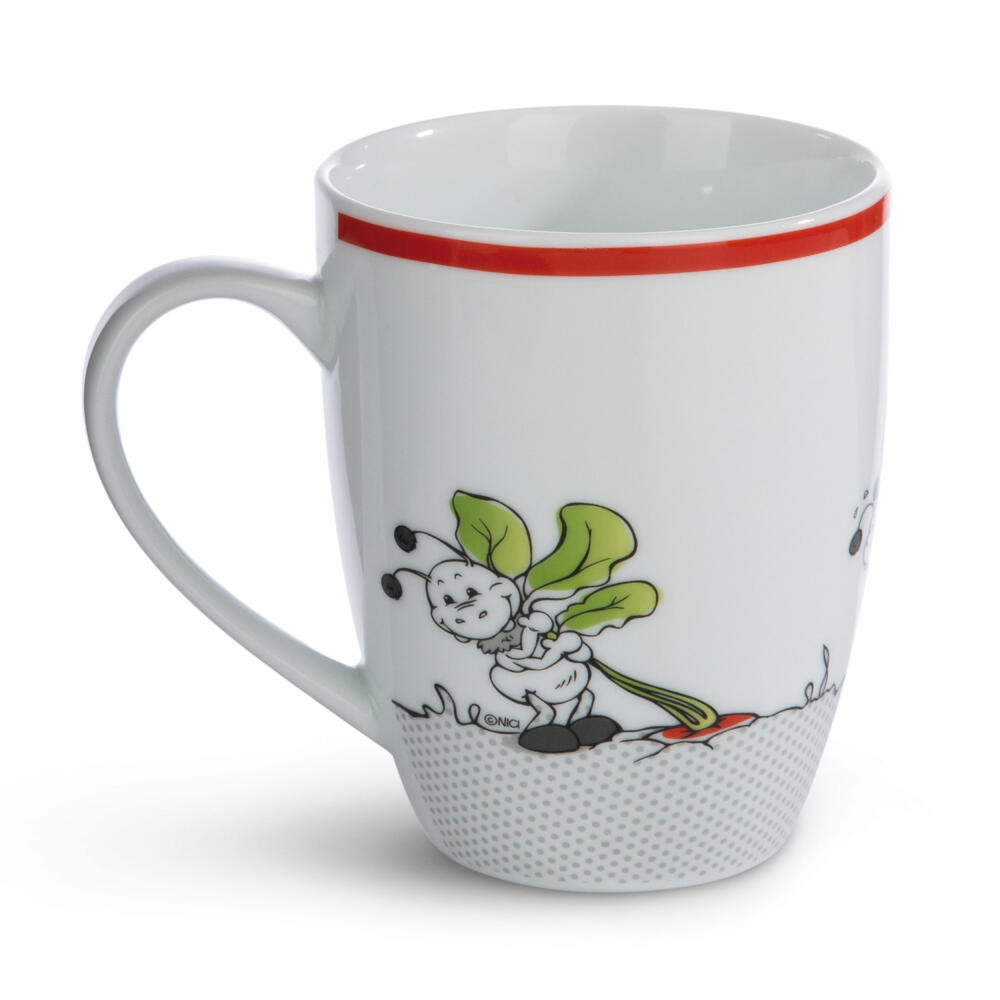 NICI Classic Bear Mug Ant Enzi, Coffee Cup, Tea Cup, Cup, Porcelain, 310 ml, 49450
