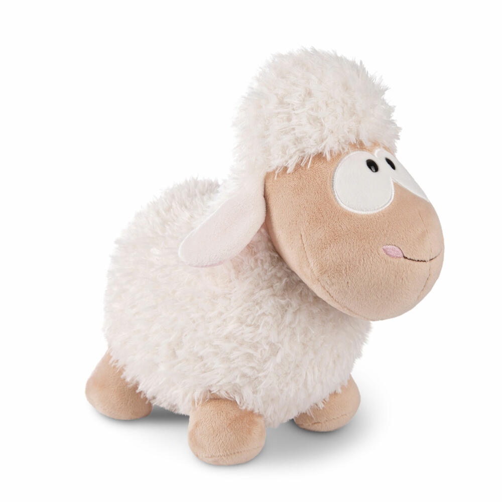 NICI Green Wooly Gang Cuddly Toy Sheep White, Plush Toy, Stuffed Toy, 35 cm, 49678