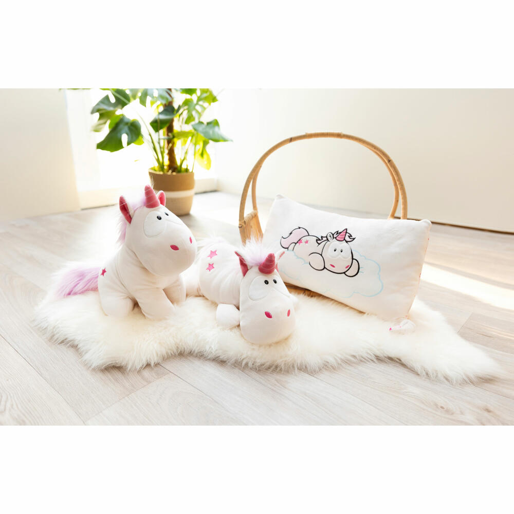 NICI Theodor & Friends Pillow Unicorn Theodor Soft, Pillow, Cuddly Pillow, Decorative Pillow, 43 x 25 cm, 49489