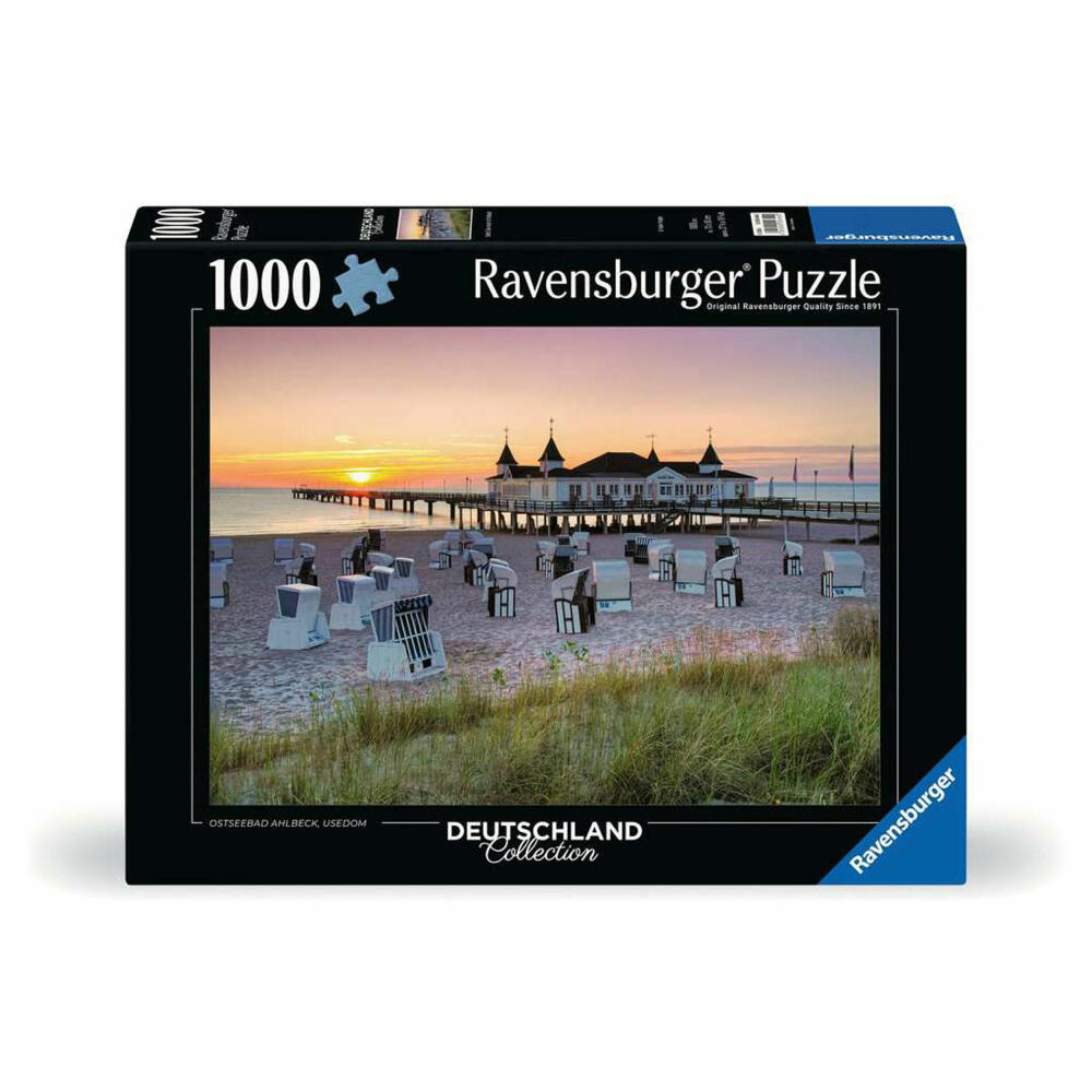 Ravensburger Puzzle Ostseebad Ahlbeck, Usedom, adult puzzle, 1000 pieces, 12000644