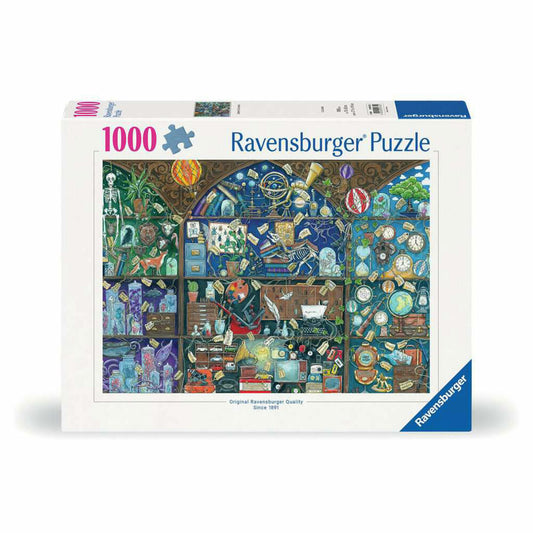 Ravensburger Puzzle The Cabinet of Curiosities, Adult Puzzle, 1000 Pieces, 12000785