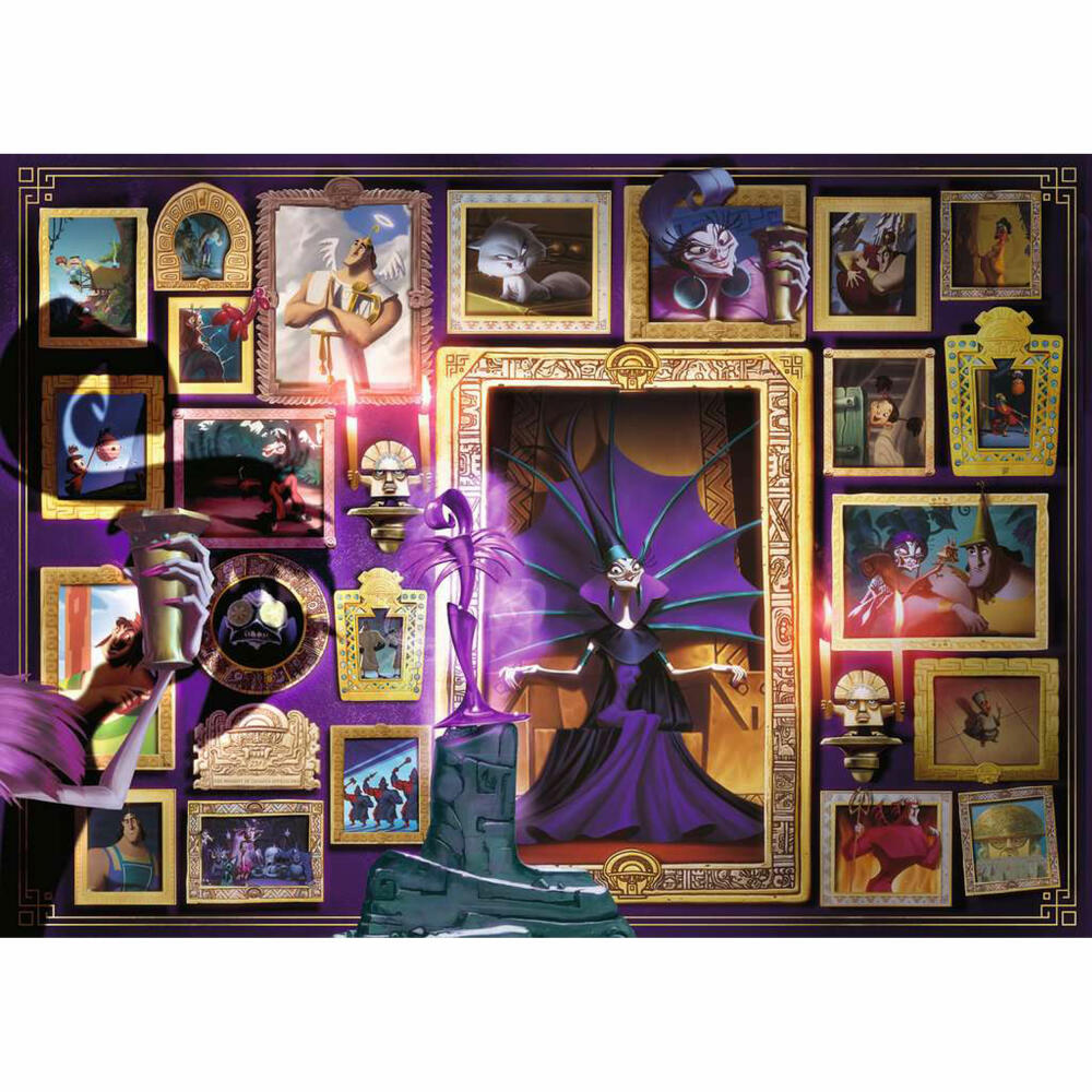 Ravensburger Puzzle Villainous: Yzma, Erwachsenenpuzzle, 1000 Teile, 12000099
