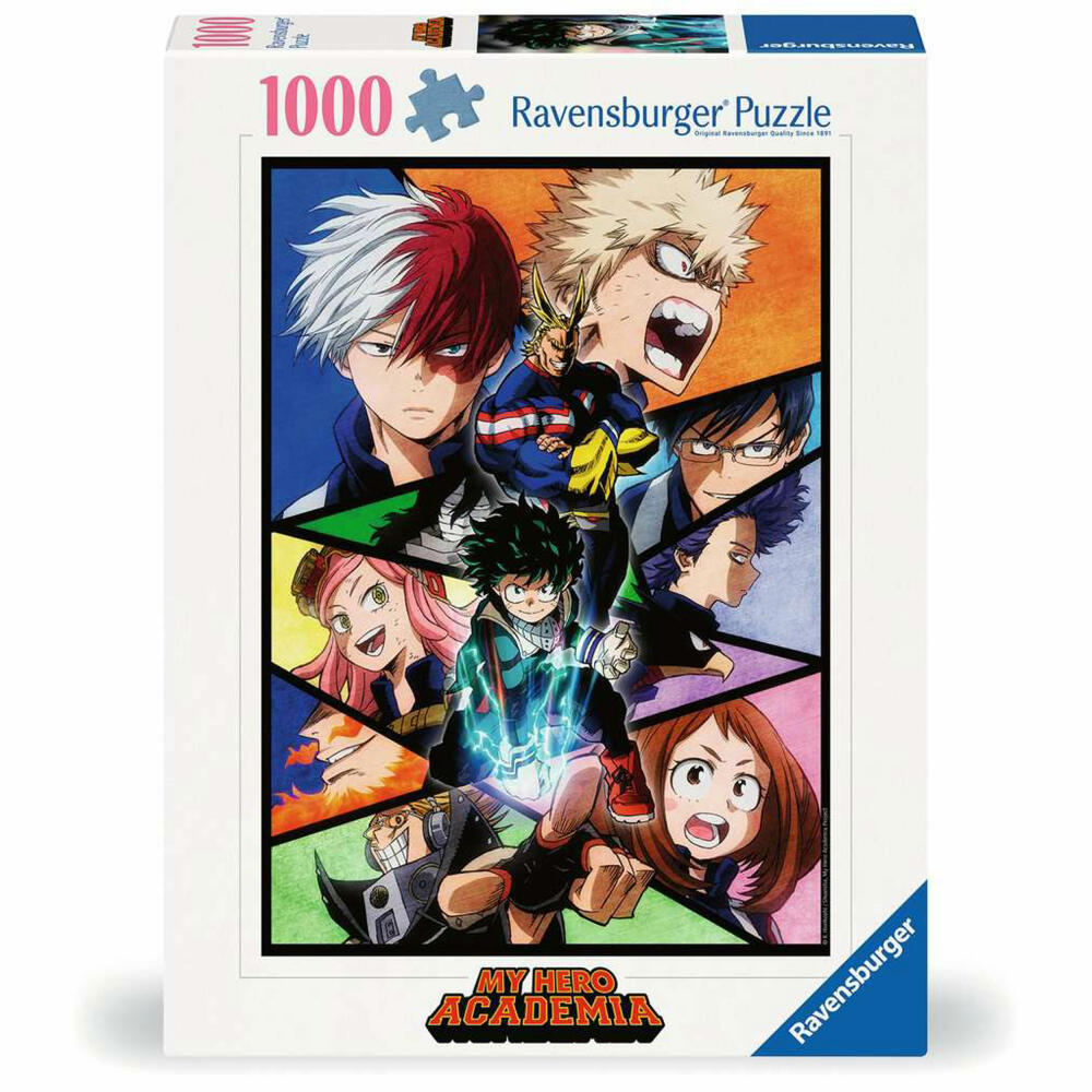 Ravensburger Puzzle My Hero Academia, Erwachsenenpuzzle, 1000 Teile, 12000639