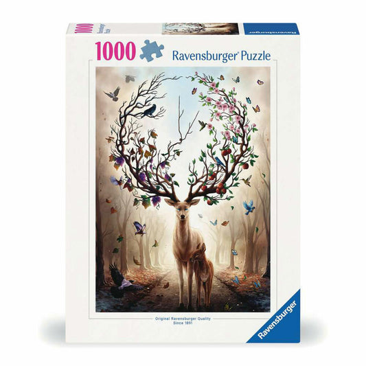 Ravensburger Puzzle Magic Deer, Adult Puzzle, 1000 Pieces, 12000459