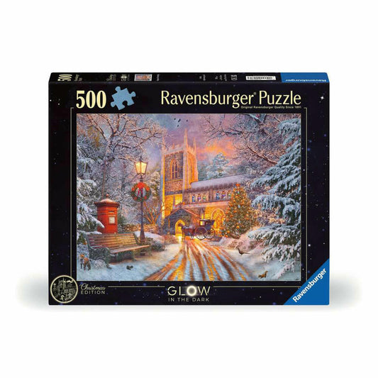 Ravensburger Puzzle Sparkling Christmas, Adult Puzzle, 500 Pieces, 12000481