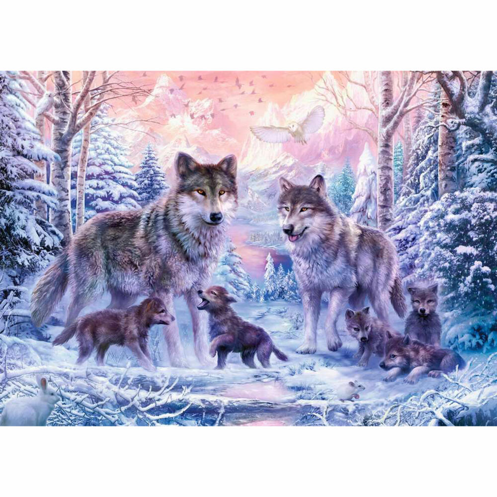 Ravensburger Puzzle Arktische Wölfe, Erwachsenenpuzzle, 1000 Teile, 12000647