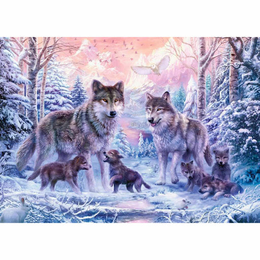Ravensburger Puzzle Arktische Wölfe, Erwachsenenpuzzle, 1000 Teile, 12000647