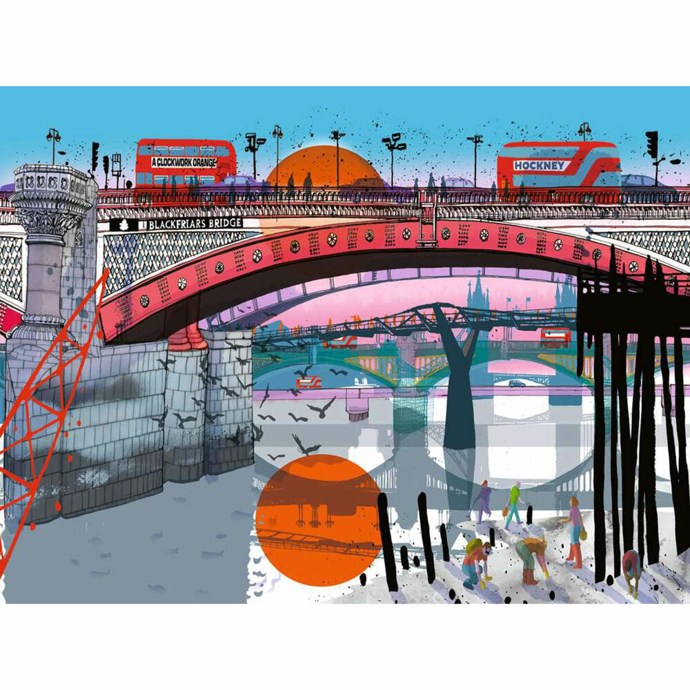 Ravensburger Puzzle Das ist London, Erwachsenenpuzzle, 1500 Teile, 12000796
