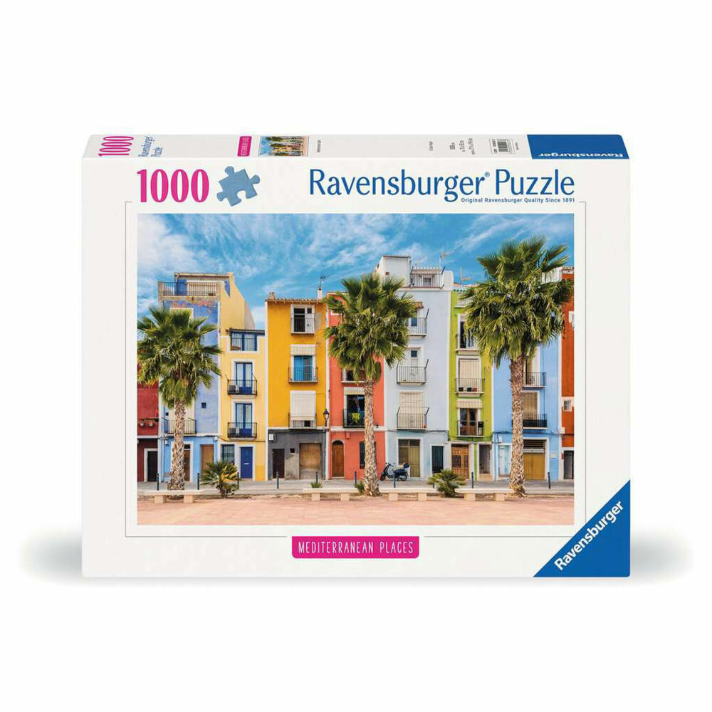 Ravensburger Puzzle Mediterranean Spain, Erwachsenenpuzzle, 1000 Teile, 12000027