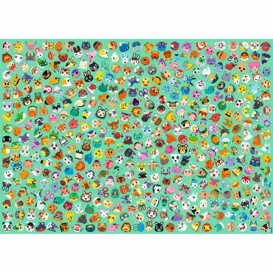 Ravensburger Puzzle Animal Crossing, Erwachsenenpuzzle, 1000 Teile, 12000629