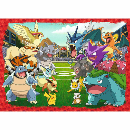 Ravensburger Puzzle Pokémon Kräftemessen, Erwachsenenpuzzle, 1000 Teile, 12000628