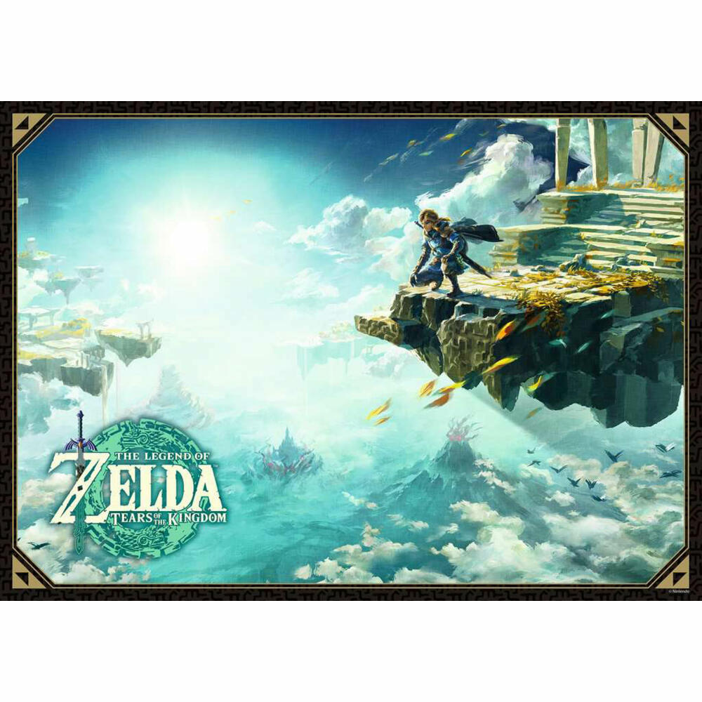 Ravensburger Puzzle Zelda, adult puzzle, 1000 pieces, 12000640