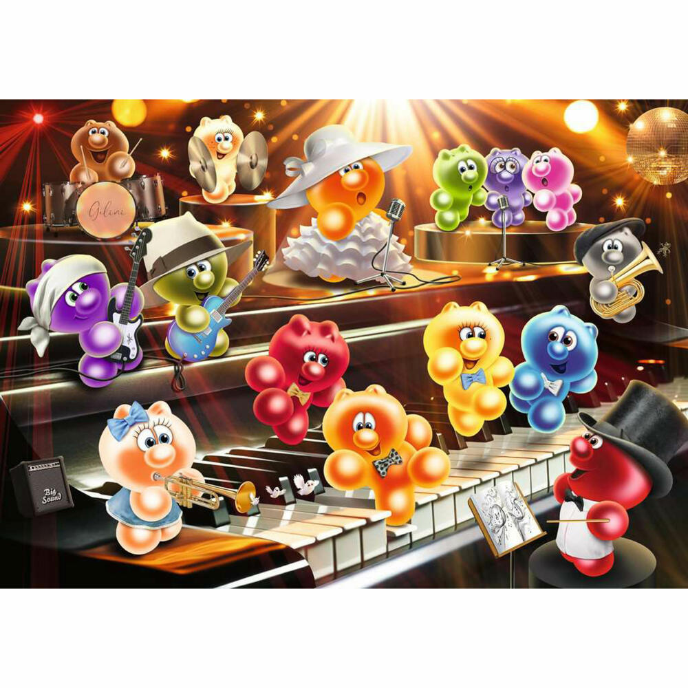 Ravensburger Puzzle Gelini make music, adult puzzle, 1000 pieces, 12001251