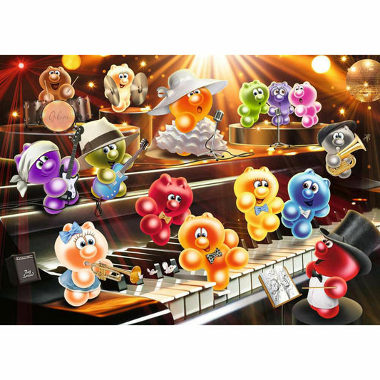 Ravensburger Puzzle Gelini machen Musik, Erwachsenenpuzzle, 1000 Teile, 12001251