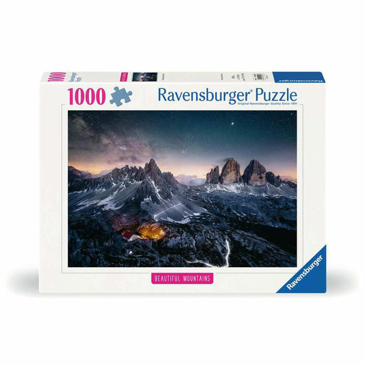 Ravensburger Puzzle Three Peaks, Dolomites, Adult Puzzle, 1000 Pieces, 12000256