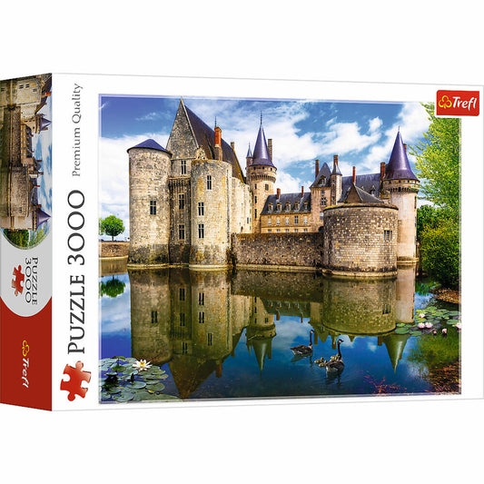 Trefl Puzzle Castle of Sully sur Loire, France, 3000 pieces, 116 x 85 cm, 33075