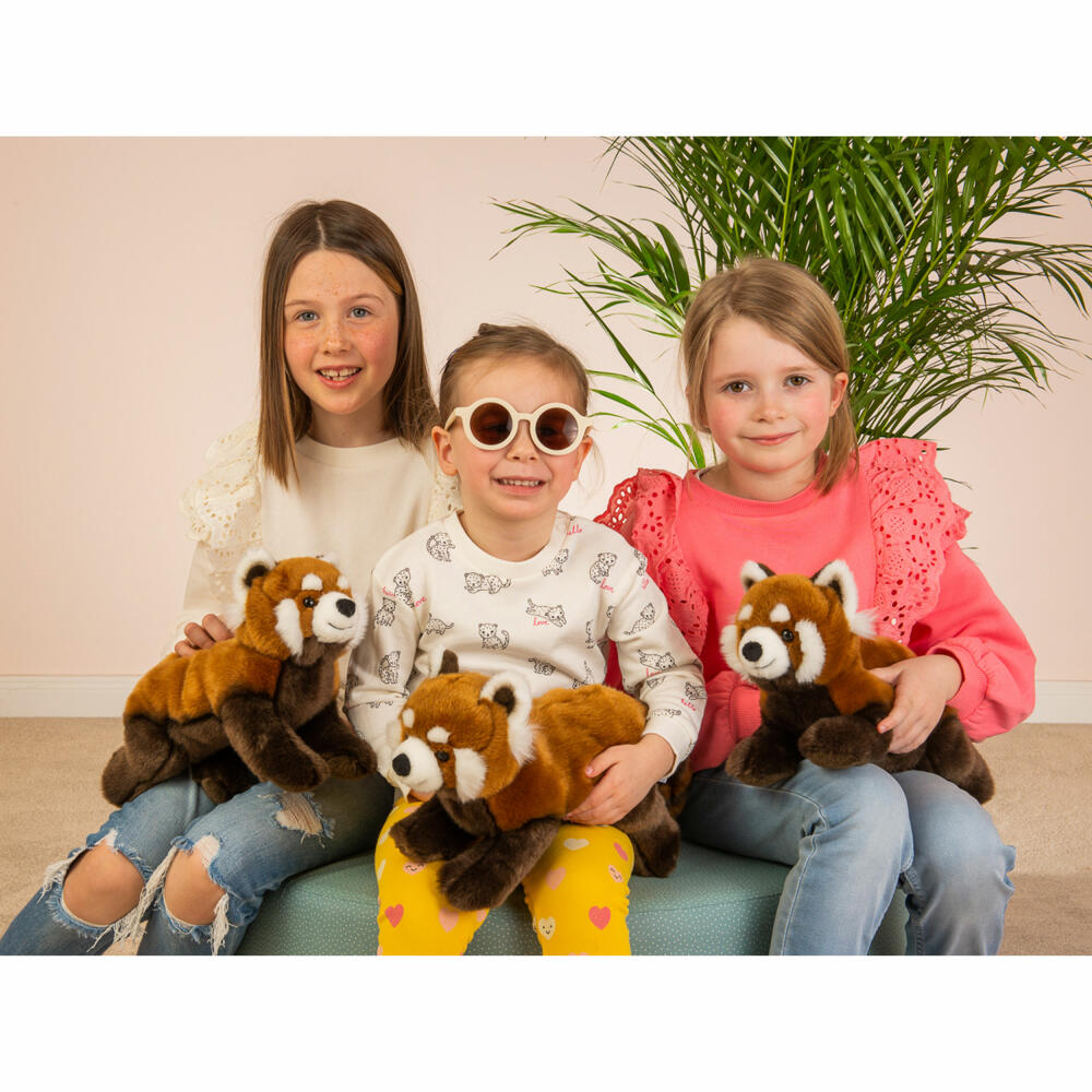 Teddy Hermann Red Panda, Plush Toy, Panda Bear, Plush, Reddish Brown, 30 cm, 924234