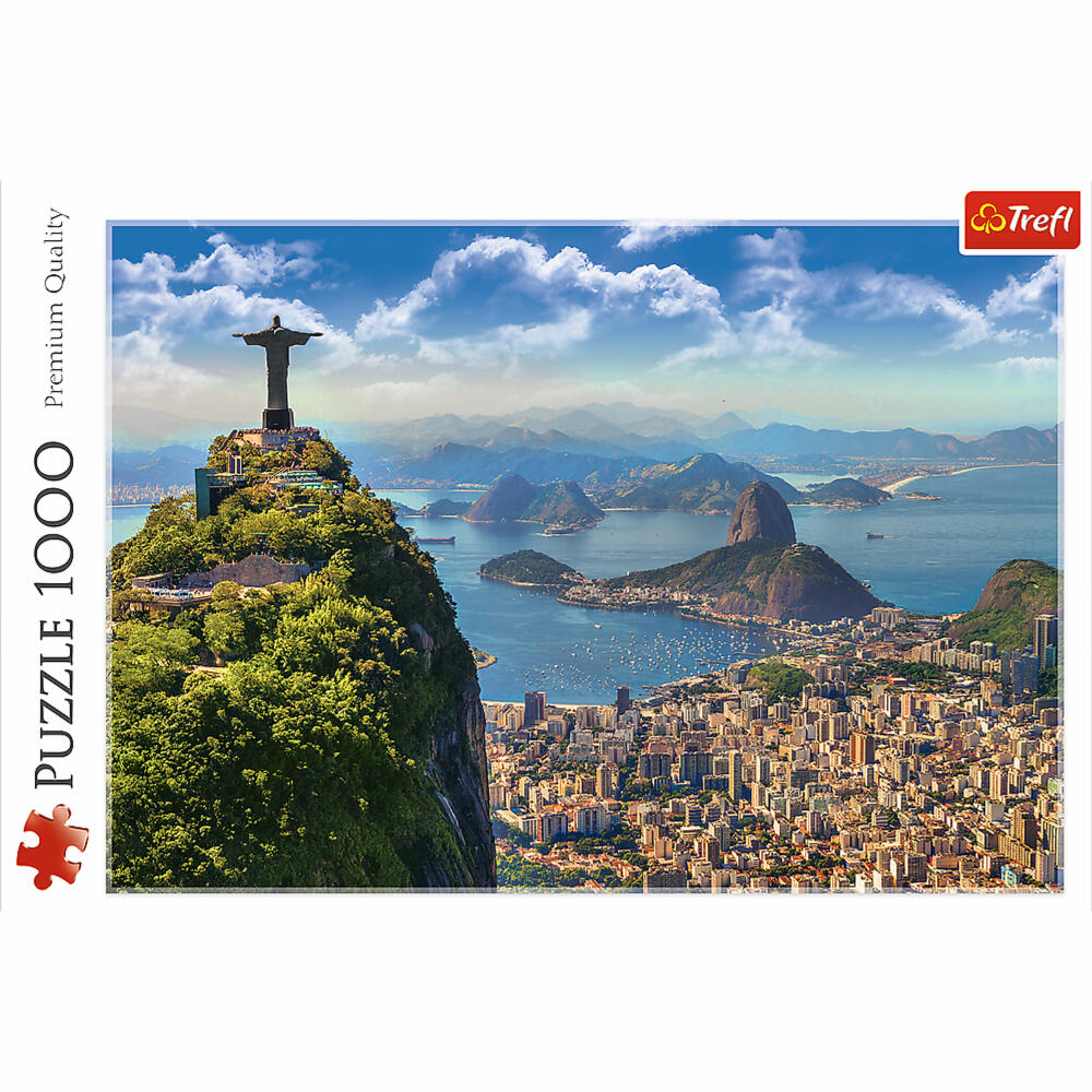 Trefl Puzzle Rio de Janerio, Brasilien, 1000 Teile, 68.3 x 48 cm, 10405