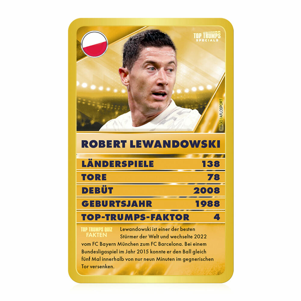 Winning Moves Top Trumps - Weltfussball Stars 5, Trumpfspiel, Kartenspiel, Familienspiel, ab 6 Jahren, WM04122-GER-12