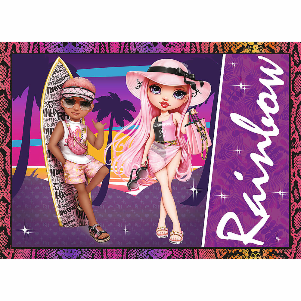 Trefl 4 in 1 Puzzle - Rainbow High, 35 + 48 + 54 + 70 Teile, 28.5 x 20.5 cm, 34614