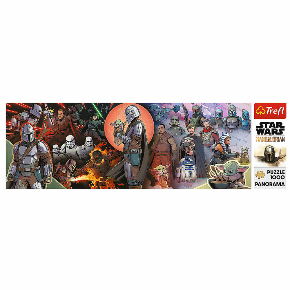 Trefl Panorama-Puzzle Star Wars, Querformat, 1000 Teile, 97 x 34 cm, 29052