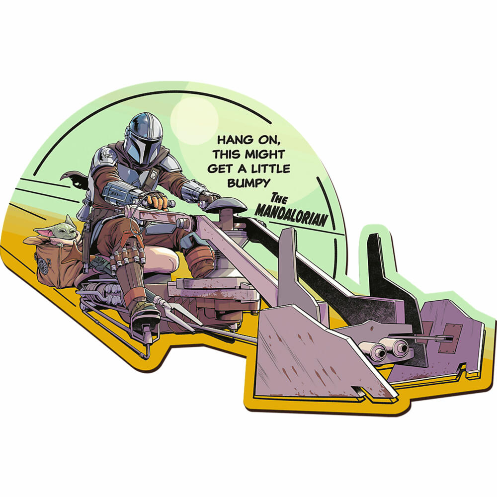 Trefl Holz Puzzle Star Wars - Grogu and Mandalorian, 160 Teile, 20187