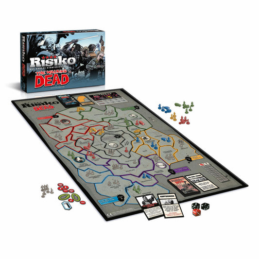 Winning Moves Risiko The Walking Dead, Brettspiel, Strategiespiel, Gesellschaftsspiel, 10746