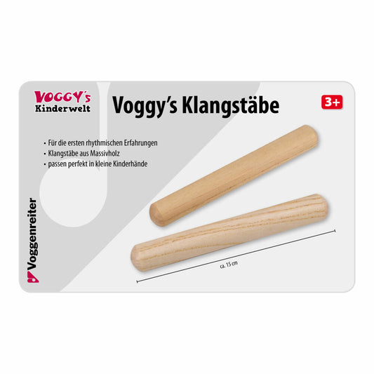 Voggenreiter Voggys Klangstäbe, 1 Paar, Rhythmusinstrumente, Musik Instrument, Klangstab, 780