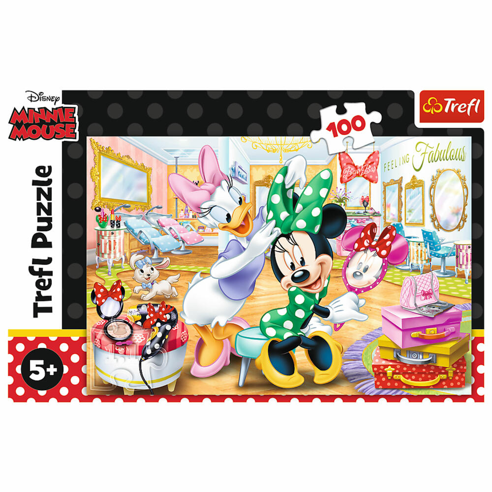 Trefl Puzzle Minnie Mouse, children's puzzle, 100 pieces, 41 x 27.5 cm, 16387