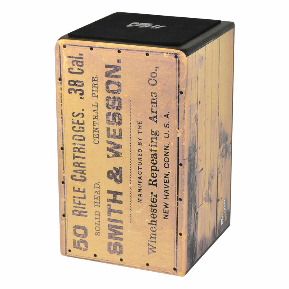 Voggenreiter Volt Cool Cajon Set, 5-tlg., The Ammo L, Notenständer NS-100, Trommelkiste, Percussion, Notenpult
