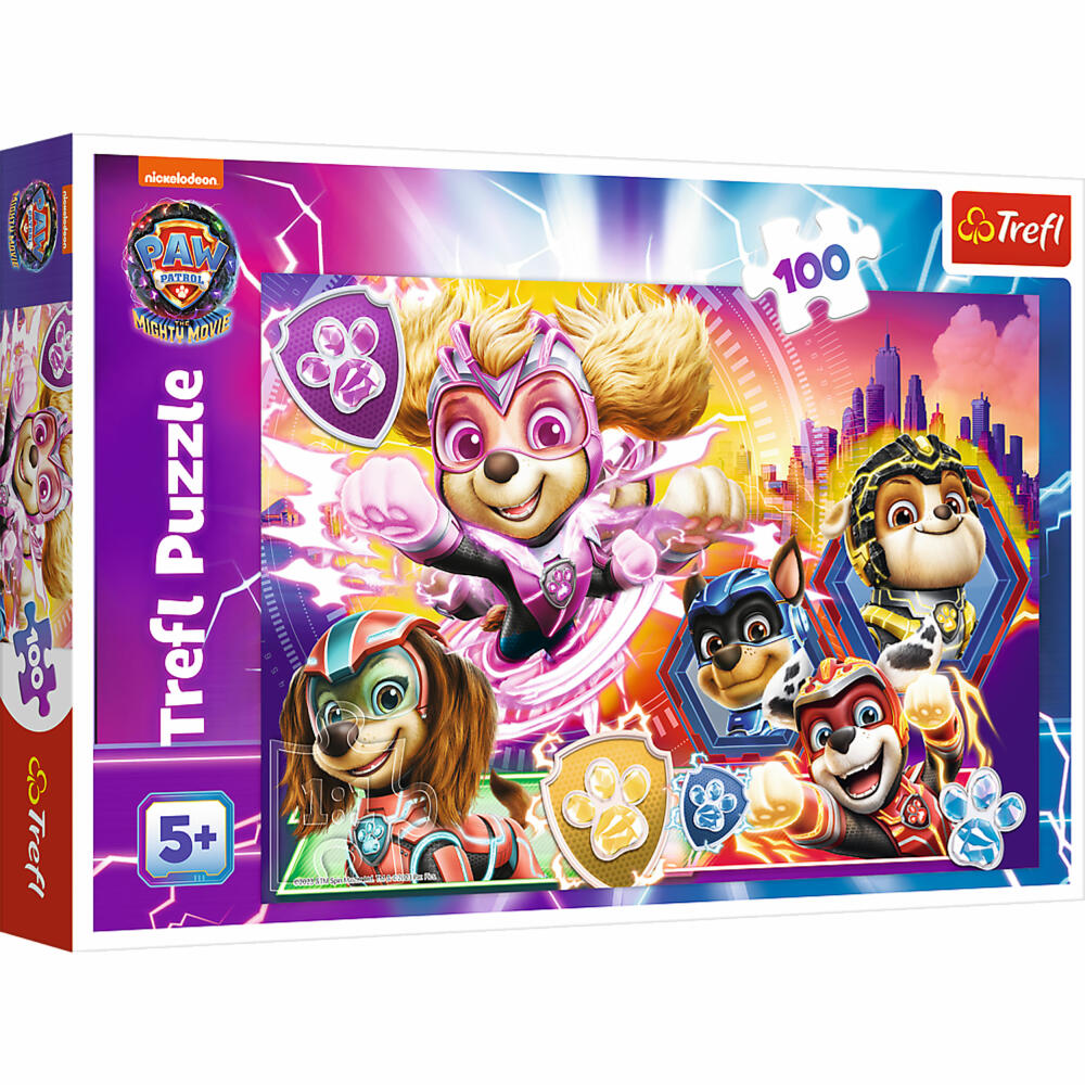 Trefl Puzzle Paw Patrol Film, children's puzzle, 100 pieces, 41 x 27.5 cm, 16460