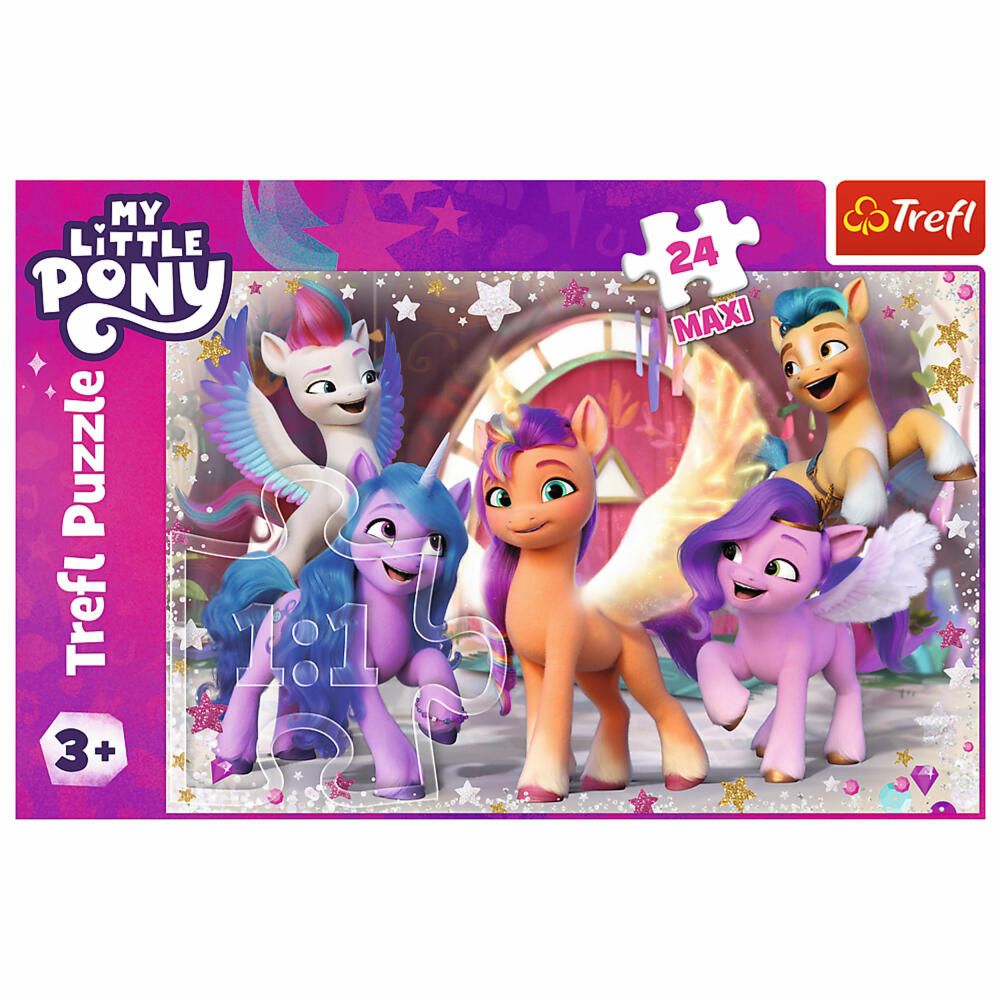 Trefl Maxi Puzzle My little Pony, children's puzzle, 24 pieces, 60 x 40 cm, 14355