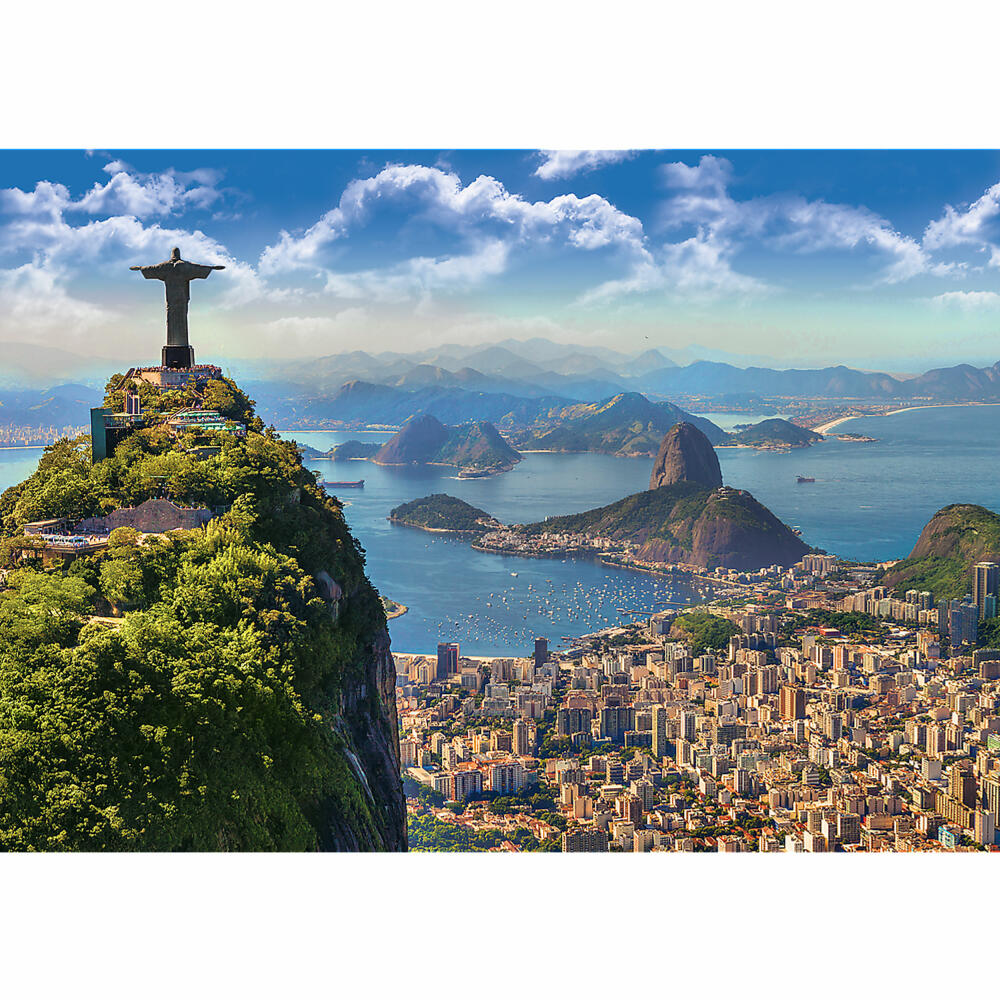 Trefl Puzzle Rio de Janerio, Brasilien, 1000 Teile, 68.3 x 48 cm, 10405