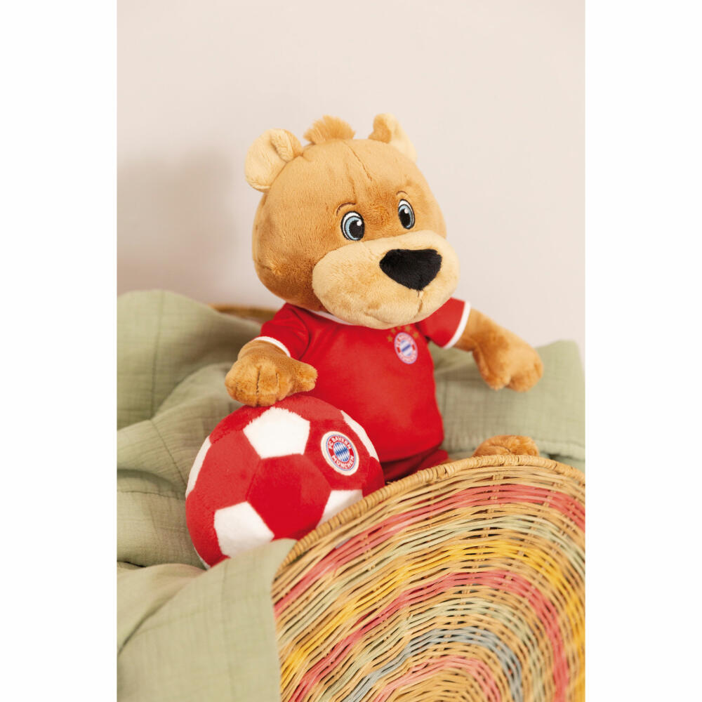 NICI FC Bayern München Bär Berni, Kuscheltier, Plüschtier, Stofftier, 35 cm , 49074
