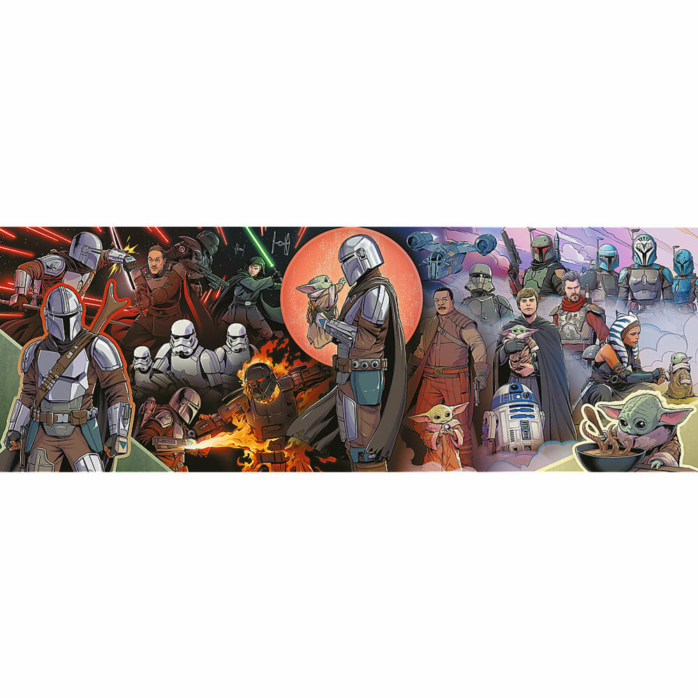 Trefl Panorama-Puzzle Star Wars, Querformat, 1000 Teile, 97 x 34 cm, 29052