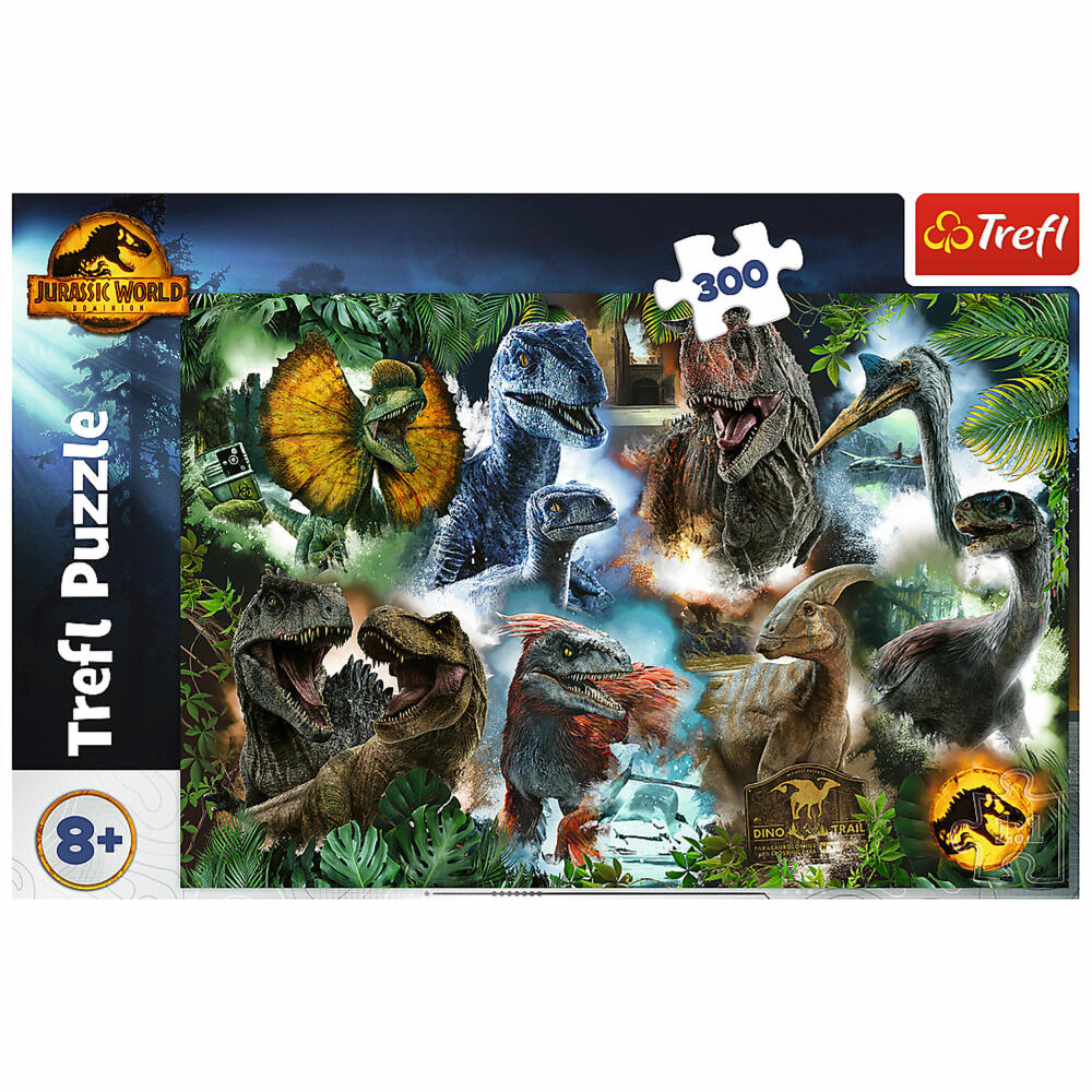 Trefl Puzzle Jurassic World, Kinderpuzzle, 300 Teile, 60 x 40 cm, 23013