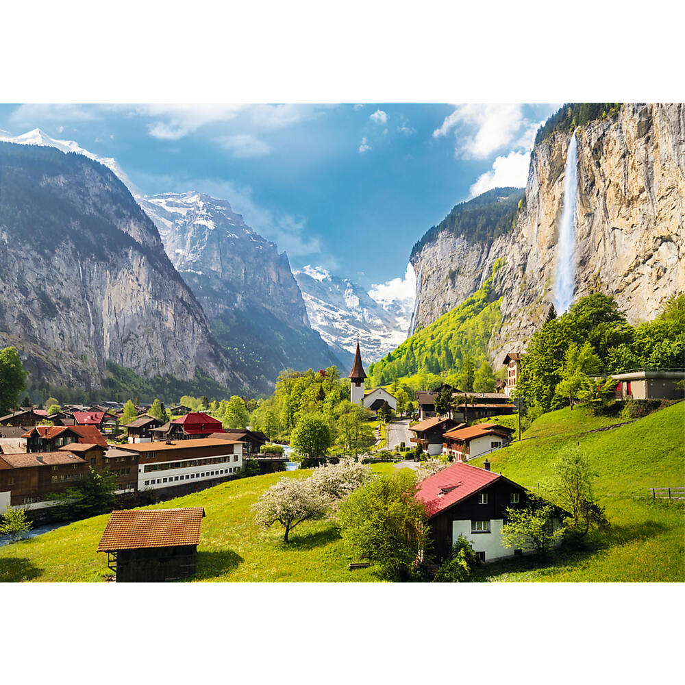 Trefl Puzzle Lauterbrunnen, Switzerland, 3000 pieces, 116 x 85 cm, 33076