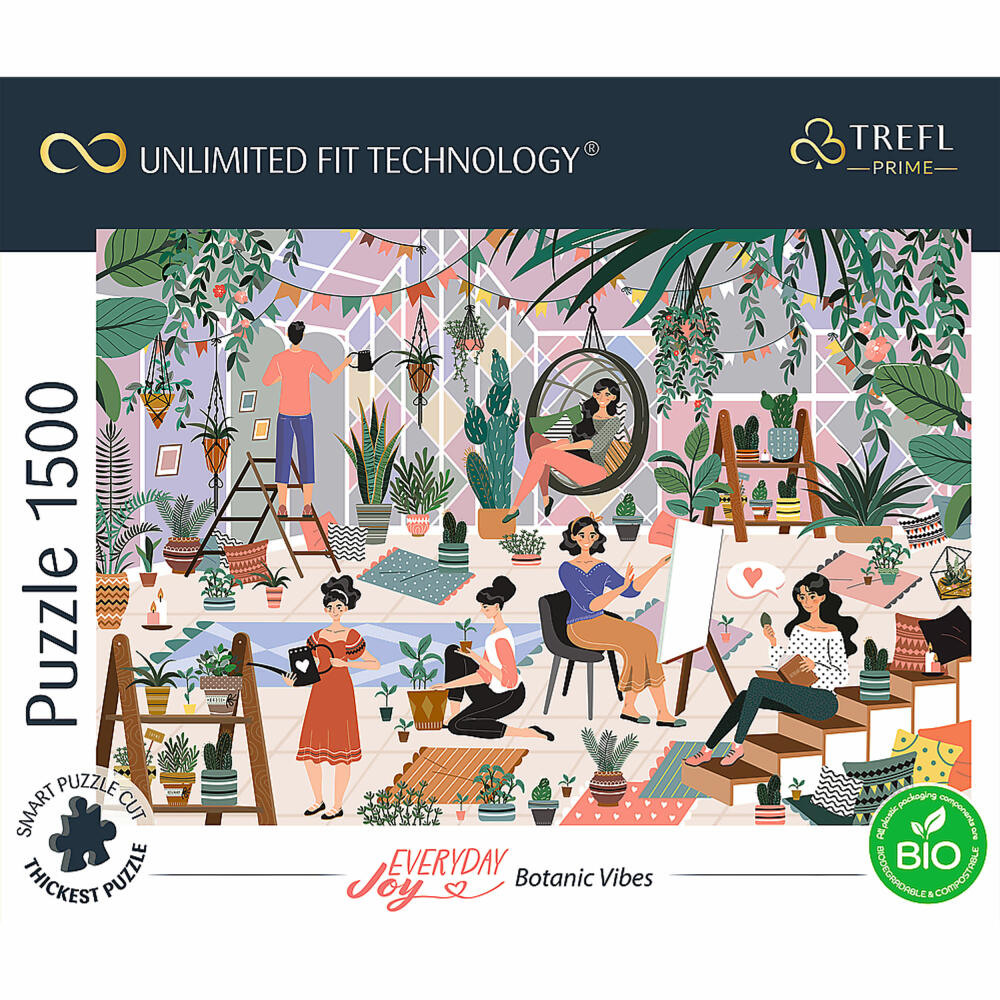 Trefl Puzzle UFT Botanical Mood, 1500 pieces, 85 x 58 cm, 26205