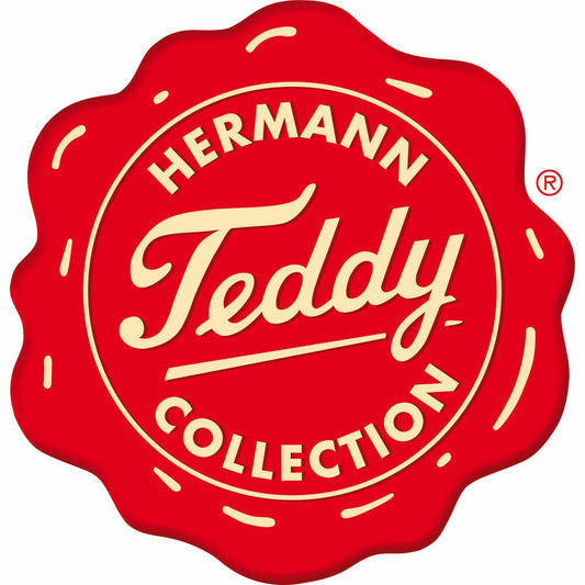 Teddy Hermann Schlenkerhase, Kuscheltier, Stofftier, Plüschtier, Haustier, sitzend, Plüsch, Grau, 21 cm, 93844