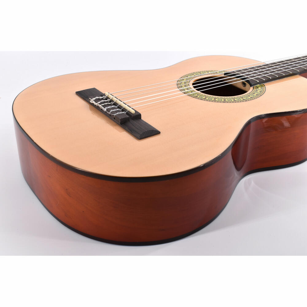 Voggenreiter Voggy Kindergitarren-Set 3/4, 7-tlg., Akustikgitarre, Akustik Gitarre, Erstgitarre, Kindergitarre, Stimmgerät, Ab 8 Jahre, 398