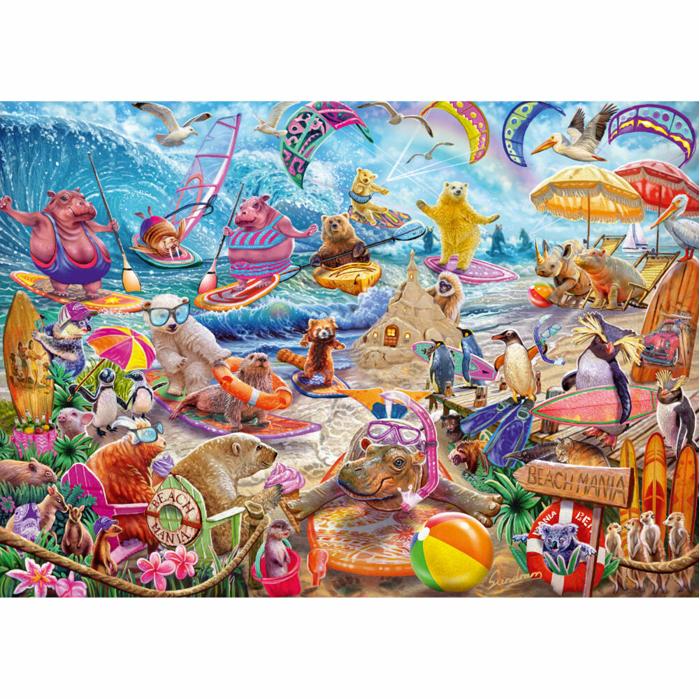 Schmidt Spiele Puzzle Beach Mania, Steve Sundram, adult puzzle, 1000 pieces, 59662