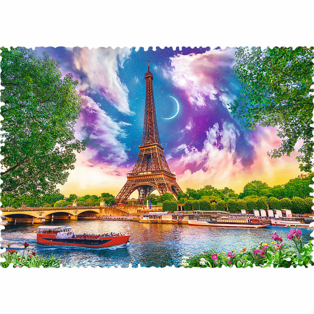 Trefl Puzzle Crazy Shapes Sky over Paris, 600 pieces, 68.3 x 48 cm, 11115
