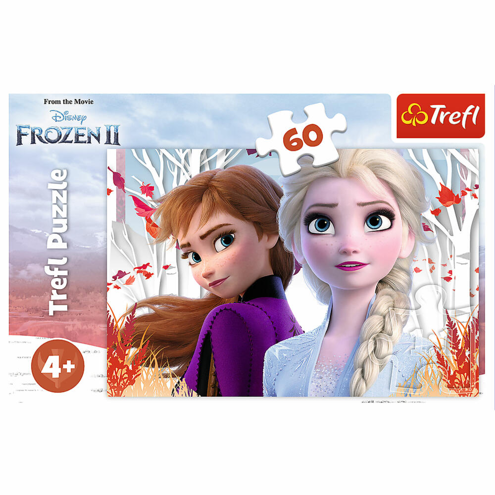 Trefl Puzzle Disney Frozen 2, children's puzzle, 60 pieces, 33 x 22 cm, 17333